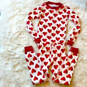 Hanna Andersson Red Heart Kids Pajama Set